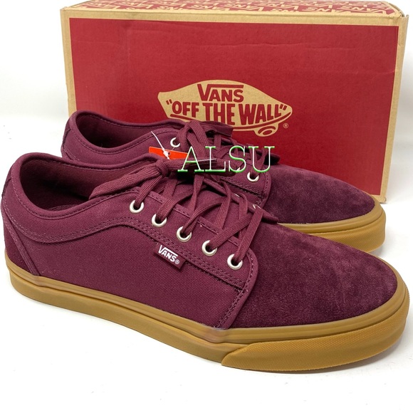 💖MEGA SALE💖VANS Chukka Low Port Royal Women's Purple Suede Canvas VN0A38CGK1F - Picture 3 of 10